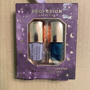 Profusion Cosmetics Lavender & Teal Mini Nail Polish Duo